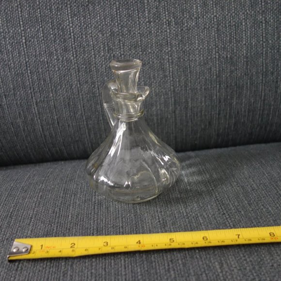 Glass Salad Dressing Shaker Jar with all Glass Lid - Picture 8 of 9